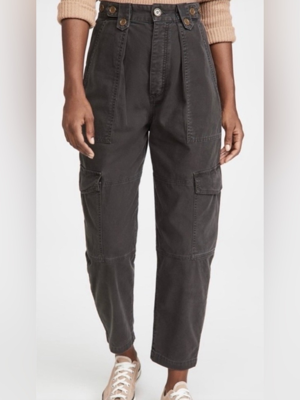 Agolde Mila Utility Pant in ‘Foliage’ Grey